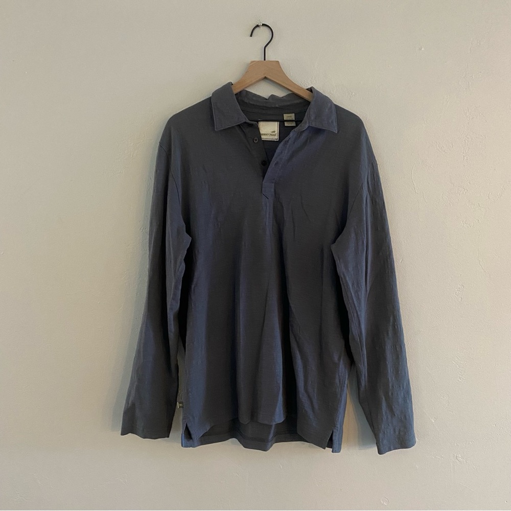 Horny Toad Men’s Long Sleeve Cotton Polo
